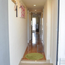 マンションの玄関収納。狭いながらも機能的に♪