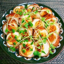 めちゃウマ♡簡単!肉巻きゆで卵の甘辛生姜焼き