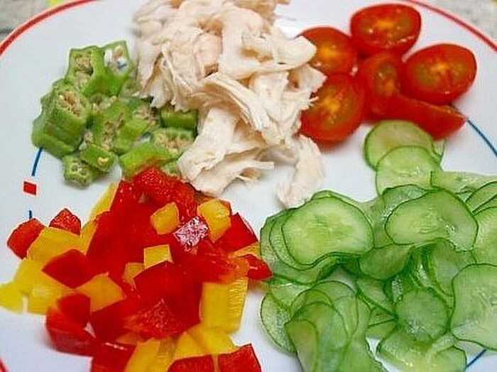 3.野菜を用意。