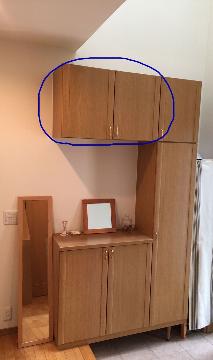 我が家のロングブーツの定位置はココ