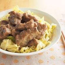 もんで蒸し煮にするだけ♪「豚ロースの梅はちみつ煮」 作り置きにも