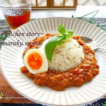 水無し!10分煮込みの絶品トマトカレー