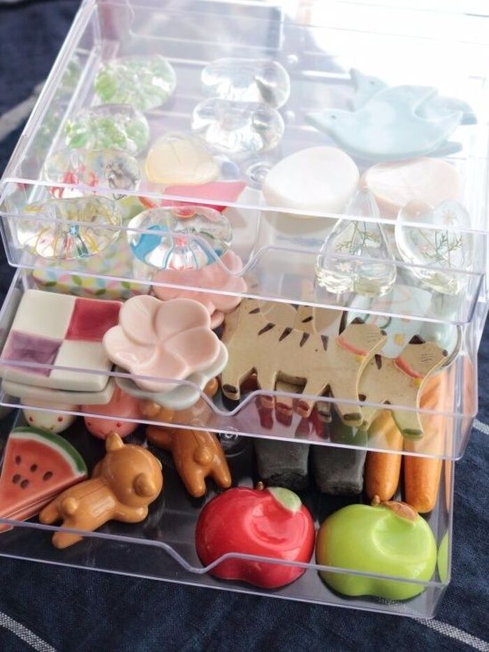 透明ケースだからこそ迷わない!