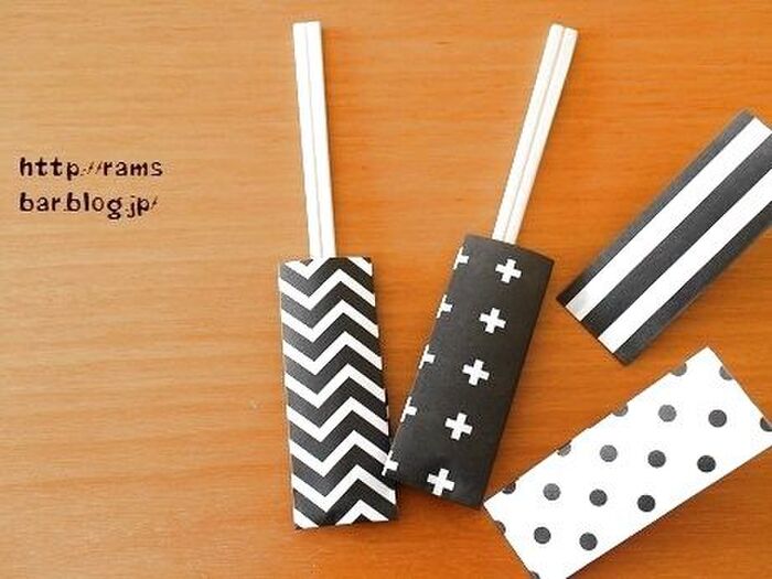 おもてなしに!アウトドアに!折り紙で箸袋を作ろう。