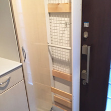 玄関デッドスペース活用で収納力UP