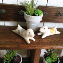 飾ってカワイイ♡ダイソー♡犬の箸置き