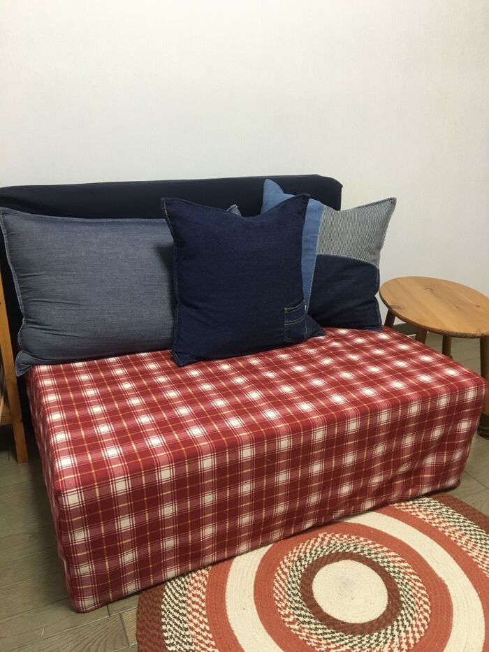 なんちゃってソファー!実はふとん収納