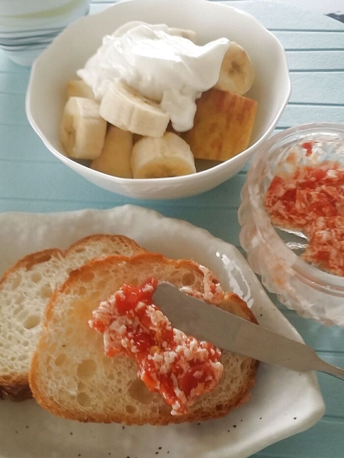 余ったらパンに♪