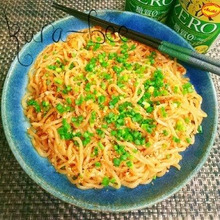 ダイエットに!旨辛韓国風♡白滝のコチュナマヨおつまみ焼きそば