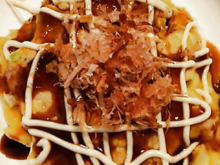 余った天ぷら粉液で、お好み焼き!