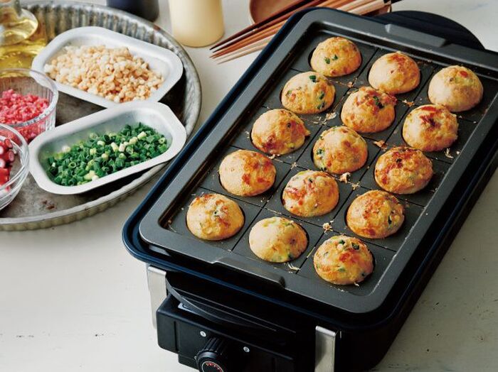 “外カリッ中とろっ”に焼ける♡「基本のたこ焼き」生地づくり&焼き方をマスター!