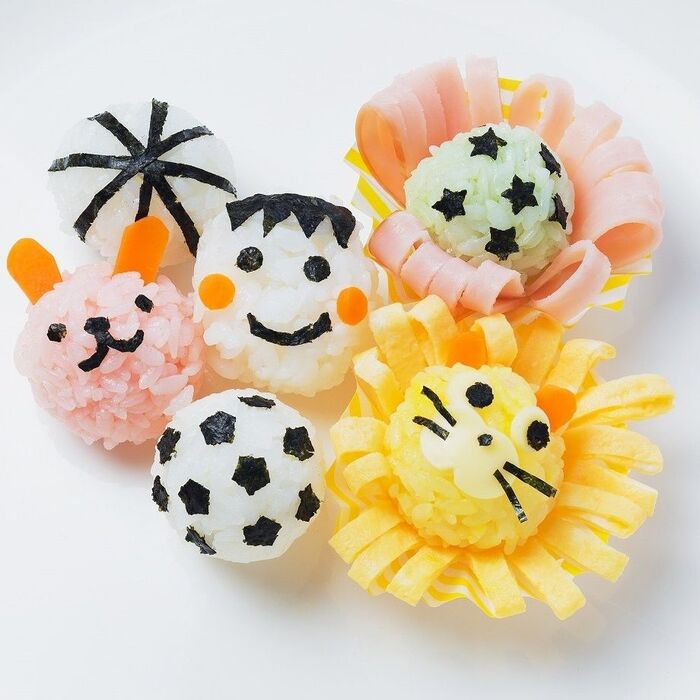 おにぎり大好き!三角、俵、チビまる、スティック、ばくだんなど楽しもう♪