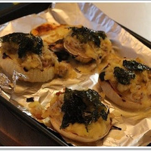 玉ねぎのグリル♪りんごとしらすのヴィーガンシュレッド☆韓国のりのせ☆