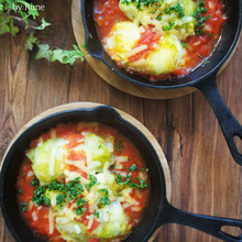 ヴィーガンレシピ★豆腐&ヴィーガンシュレット・レタストマトロール