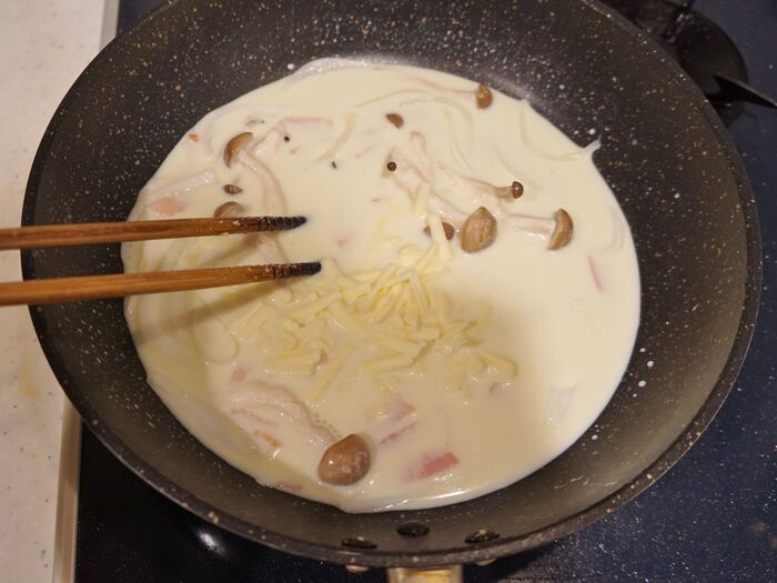 ヴィーガンシュレッドでまろやかに!