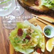 シャキシャキレタスでさっぱりラ王deアジアンレモンサラダまぜそば