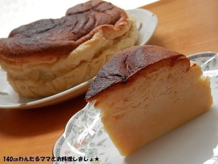 ピザ用チーズで簡単★チーズマジックケーキ