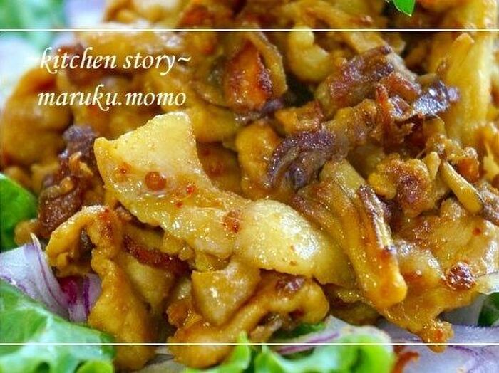 7.盛りつける。アップ