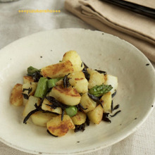 ひじきの活用に じゃがいもひじき炒め カレー風味