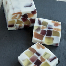 牛乳パック使用 簡単・見栄えする カラフル牛乳かん