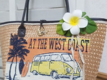 気分は西海岸!ダイソー商品700円でショッピングバッグを手作り