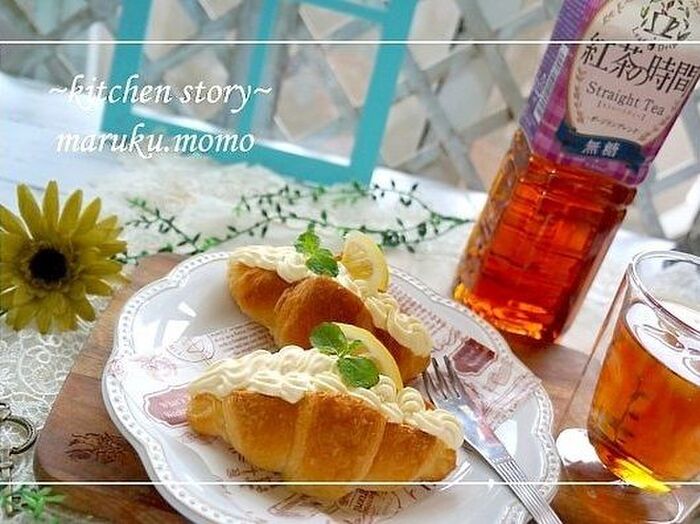 7.紅茶と合わせてセット。