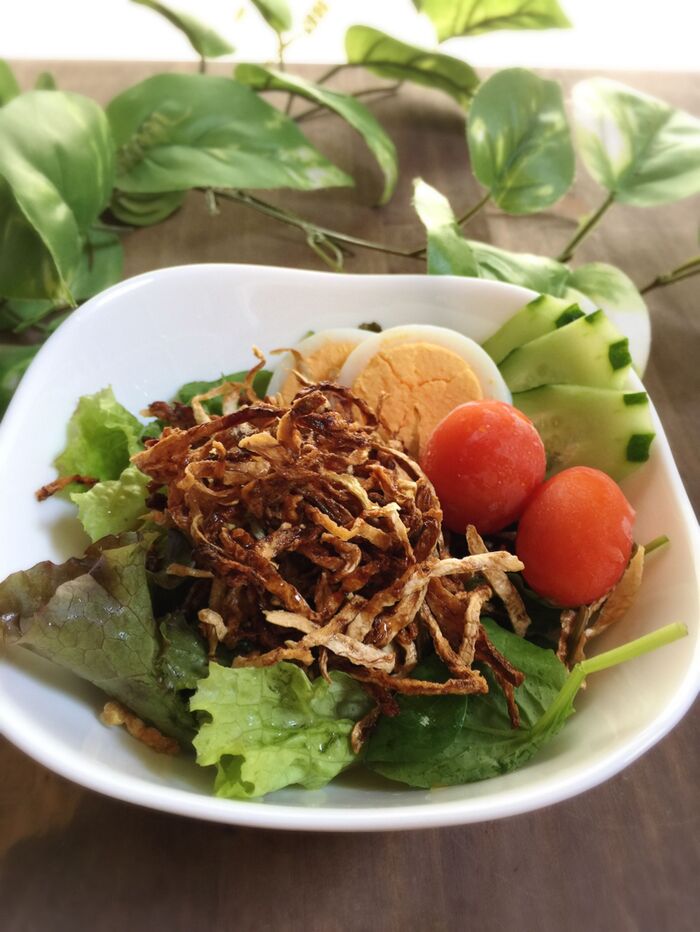 パリパリ♪切り干し大根揚げサラダ♪