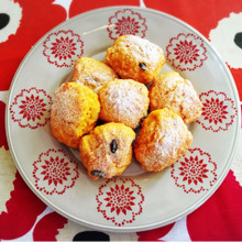 ◆乳なし!卵なし!ヴィーガンソフトで簡単ヘルシーおやつ♪人参スコーン◆