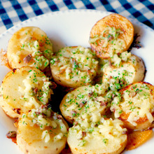 乳アレルギー対応!長芋のアンチョビチーズ焼きのレシピ?