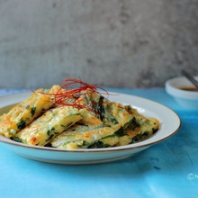 ヴィーガンシュレッドのチヂミ