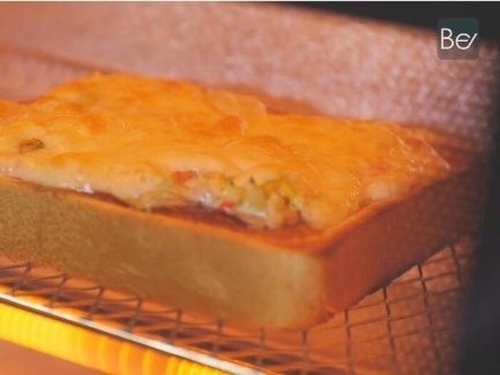 トーストアレンジレシピの作り方12 オーブンで焼きます