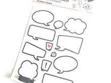 100円♪便利でふちどりがかわいい♬マグネットシート