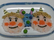 離乳食★アンパンマン鬼の軟飯!