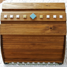 可愛い〜木製ブレッドケースを作りました!