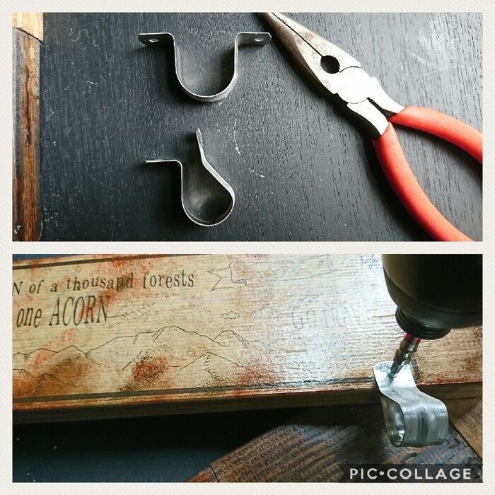 タオルハンガーに