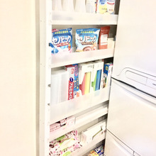 レクポストで隙間収納が完成!超簡単棚をDIY