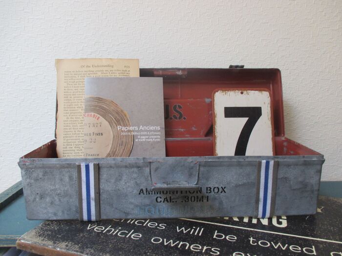 100均絵の具で塗るだけ! ミリタリーボックス