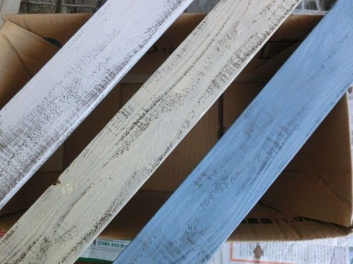 ペイントしたら、良く乾かします。