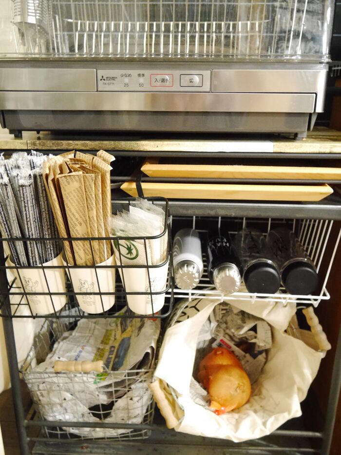 その他グッズも近くに収納★