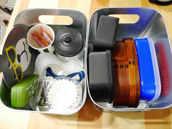 お弁当グッズをひとまとめ