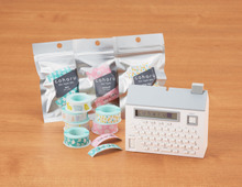 「私だけのラベル」が簡単に作れる♪ テーププリンター“こはる”MP20新登場!!