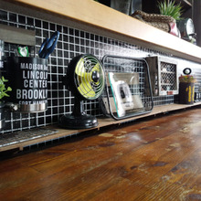 100均リメイクシートで男前カウンター