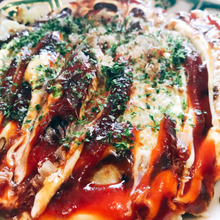 キャベツで簡単お好み焼き♪