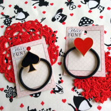 アリスのイメージ♡トランプモチーフの キュートな ヘアゴム♡