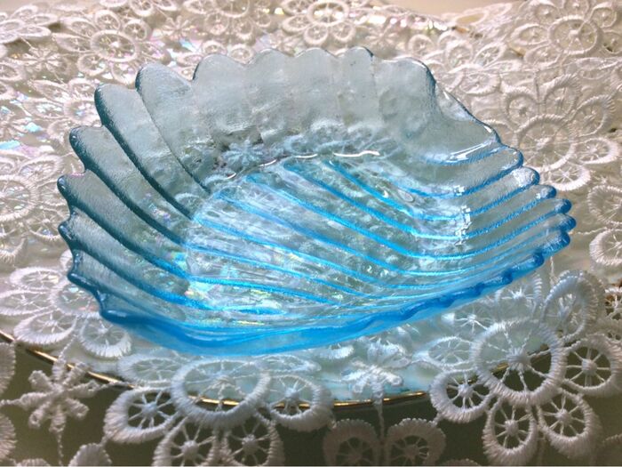 夏色の透明感♪シェル型 ガラストレーで爽やかに♪