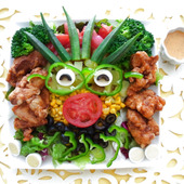 父の日に作ってあげたい!子父(コブ)サラダ