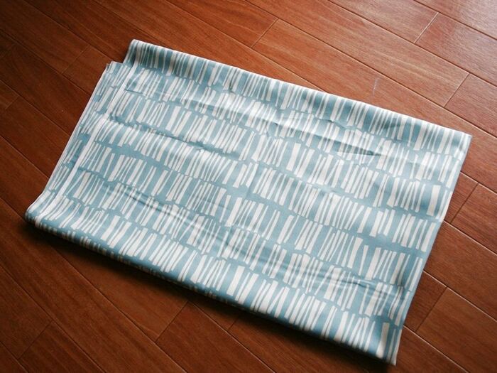 布は北欧風のシンプル柄をチョイス