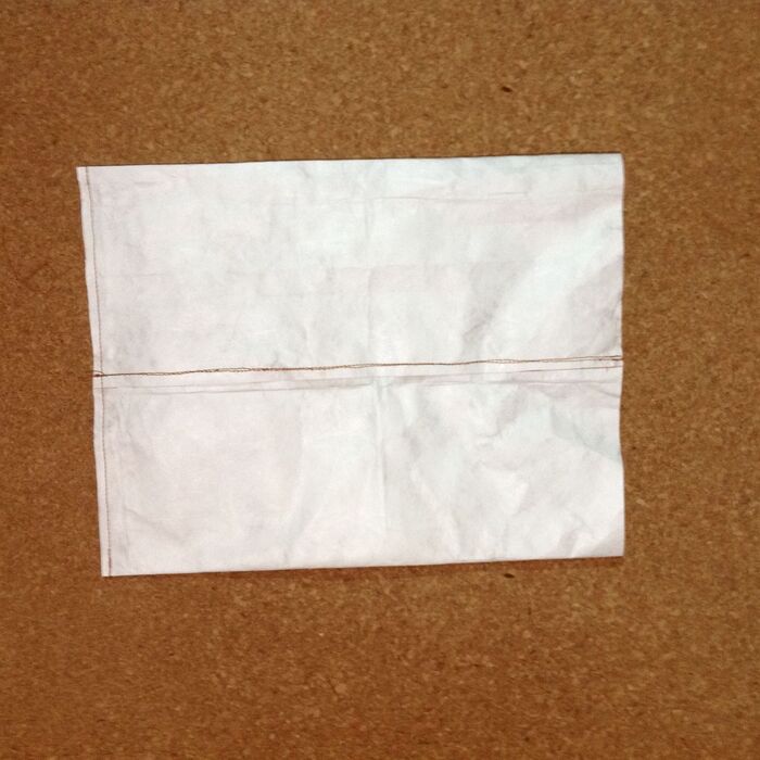 ミシンで縫います