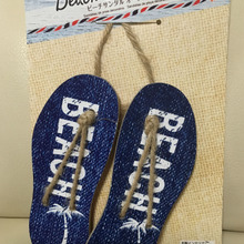 お部屋のワンポイントに‼︎ダイソーで買えるビーチサンダルオーナメント☆