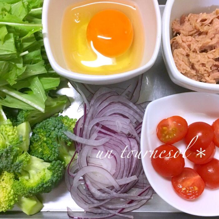 ①ツナの油は捨てないで!